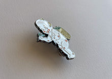 Load image into Gallery viewer, Tea Picking Kewpie Enamel Pin
