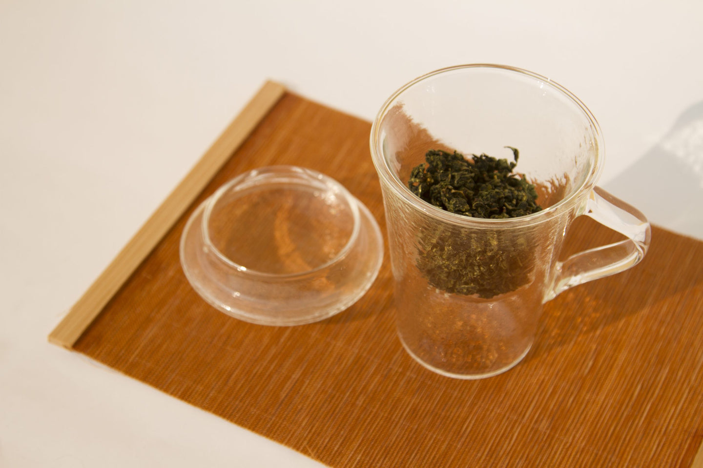 Glass Tea Mug with Infuser 玻璃同心杯