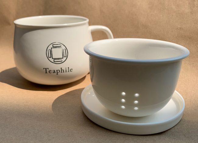 Porcelain Teaphile Mug with Infuser 陶瓷同心杯